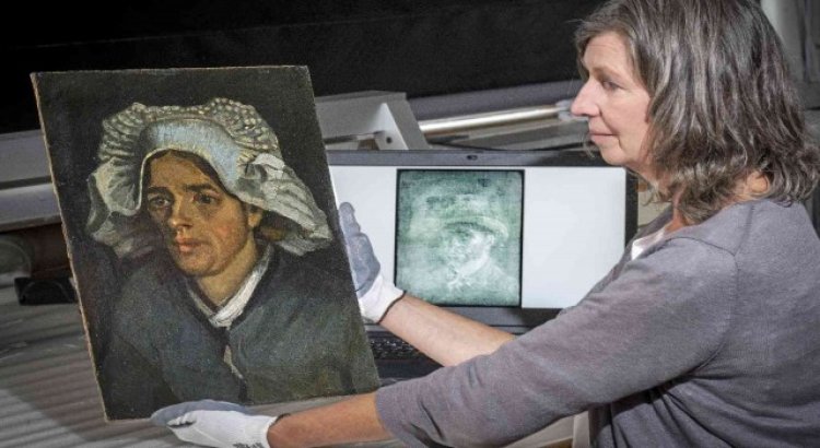 Van Goghun tablosunun arkasındaki gizli otoportresi, X-ray ile keşfedildi