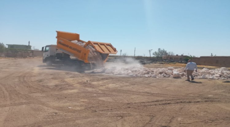 Viranşehir Belediyesinden Stabilize Yol Çalışması