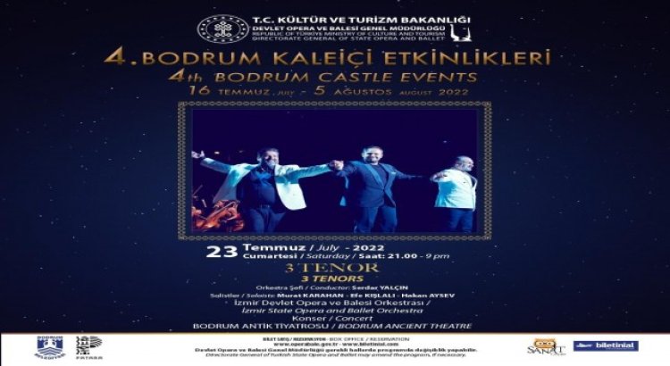 Üç tenor, Bodrumda konser verecek