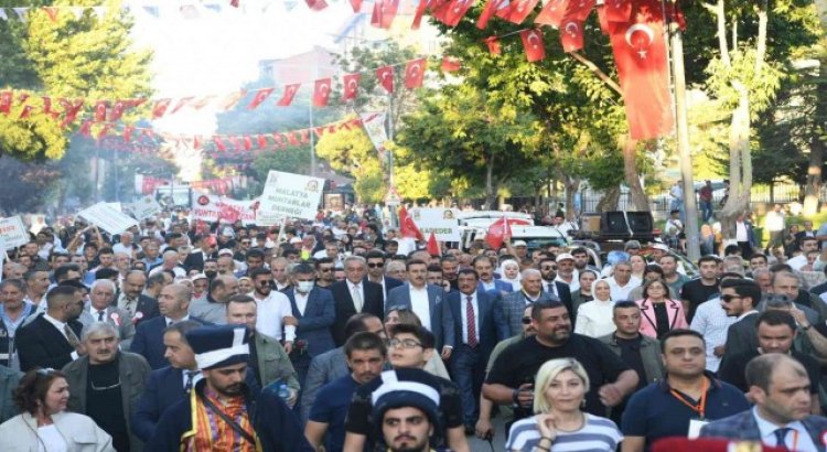 Malatyada festival coşkusu