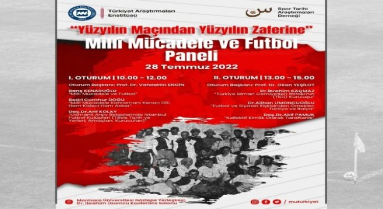 Yüzyılın Maçından Yüzyılın Zaferine Milli Mücadele ve Futbol paneli