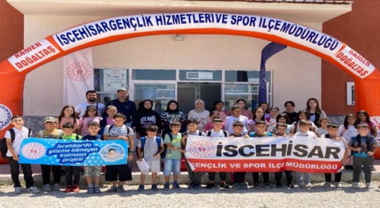 İscehisar ilçesinde yüzme bilmeyen kalmayacak