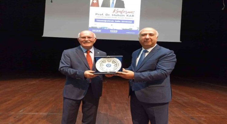 YÖKAK Başkanı Prof. Dr. Muhsin Kar, Uşak Üniversitesinde