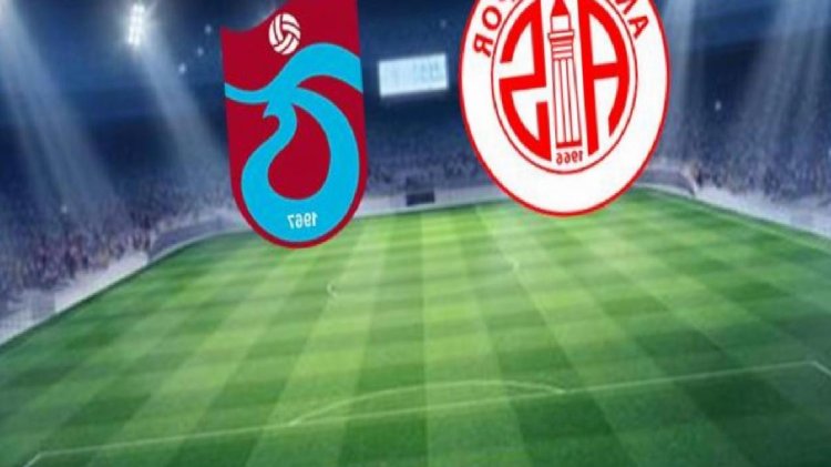 Antalyaspor-Trabzonspor maçında ilk 11’ler belli oldu