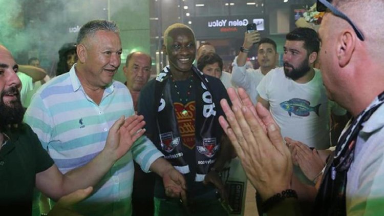 Davul zurna ile karşıladılar! Futbola dönen Yattara, Ortaköyspor’a imza atmak için Muğla’ya gitti