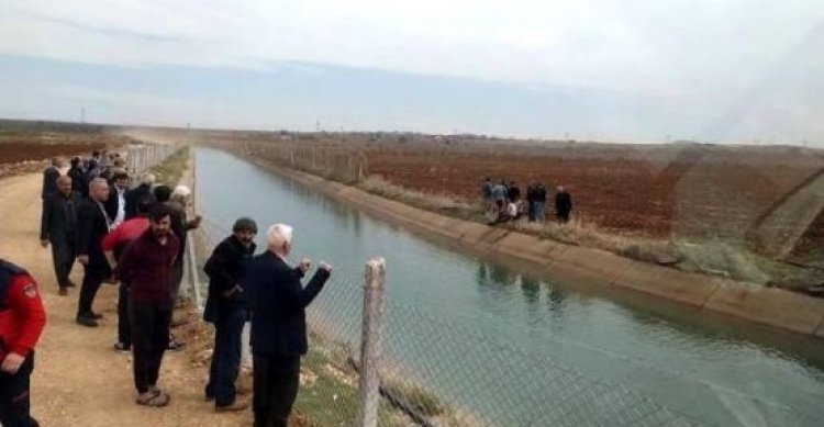 Ceylanpınar&#039;da sulama kanalına düşen çocuk boğuldu