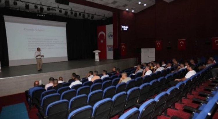 Elazığda otobüs şoförlerine eğitim verildi