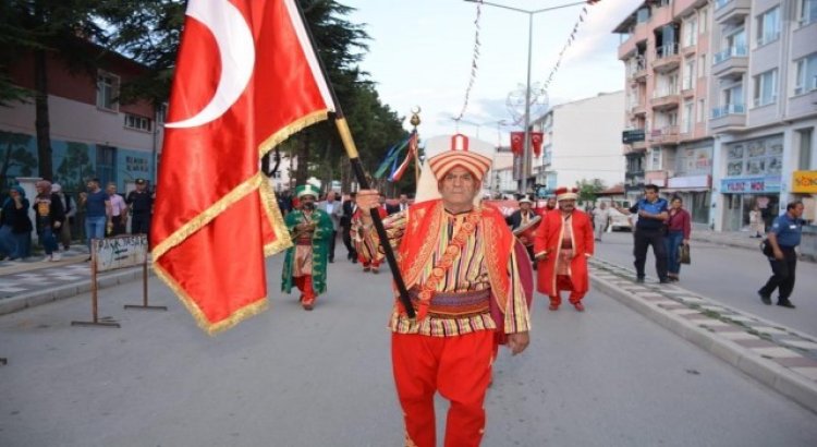 Akşehirden Zafere temsili yürüyüş Şuhutta tamamlandı