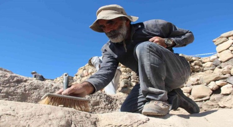 5 bin yıllık Harput Kalesinde çalışmalar tüm hızıyla sürüyor