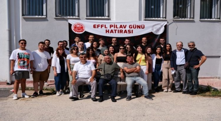 Eskişehir Fatih Fen Liseliler pilav gününde buluştu