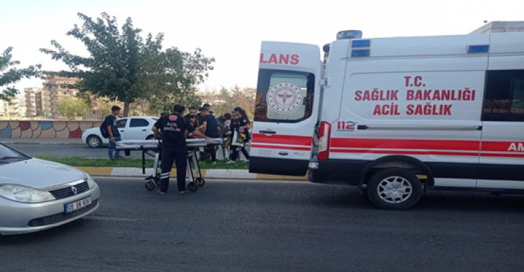 Urfa&#039;da trafik kazası, 1 yaralı