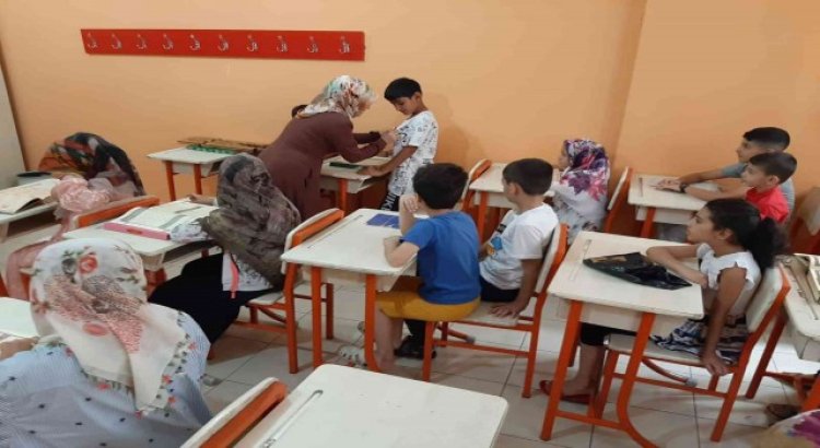 Bağlar Belediyesin bünyesinde çocuklara Kuranı Kerim dersi