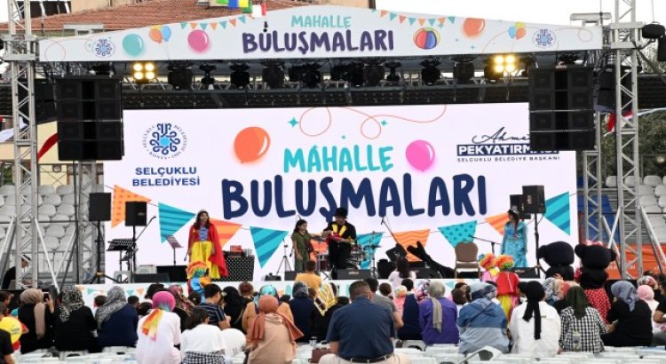 Selçukluda Mahalle Buluşmaları sona erdi