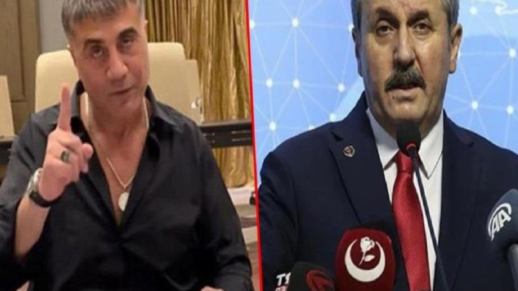 Destici’den Sedat Peker’in rüşvet iddialarıyla ilgili açıklama: Devletin malına el uzatanların eli kırılmalı