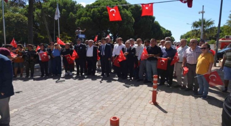 Gömeçin düşman işgalinden kurtuluşunun 100.yılı kutlandı