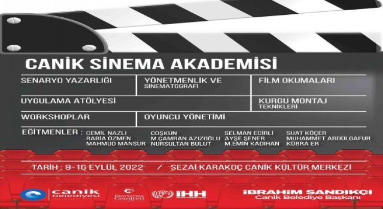 Canikte Sinema Akademisi başlıyor