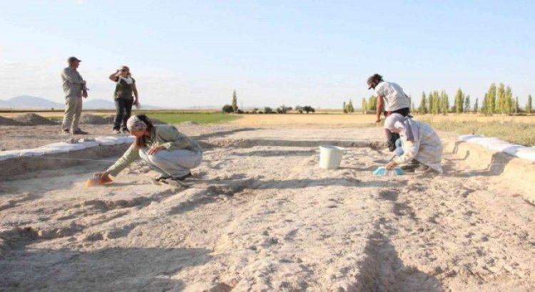 Karamanda tarihe ışık tutacak kazı çalışması 50 yıl sonra yeniden başladı