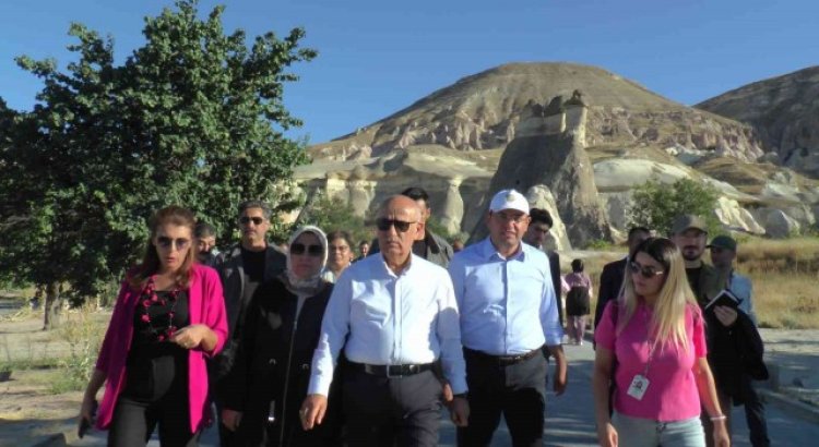 Tarım ve Orman Bakanı Kirişci Kapadokyayı gezdi