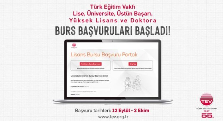 Türk Eğitim Vakfı Burs Başvuruları Başladı