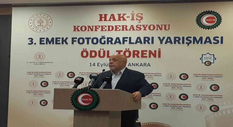 “Hak-İş 3. Emek Fotoğrafları Yarışması” ödülleri sahiplerini buldu