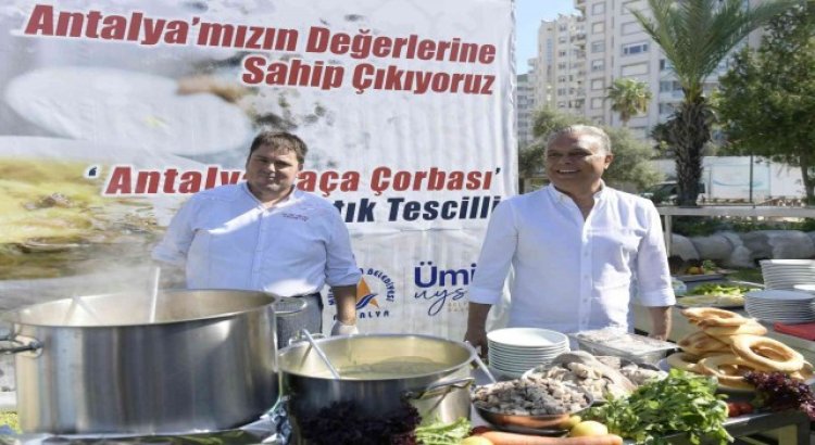 Antalyanın paça çorbası tescillendi