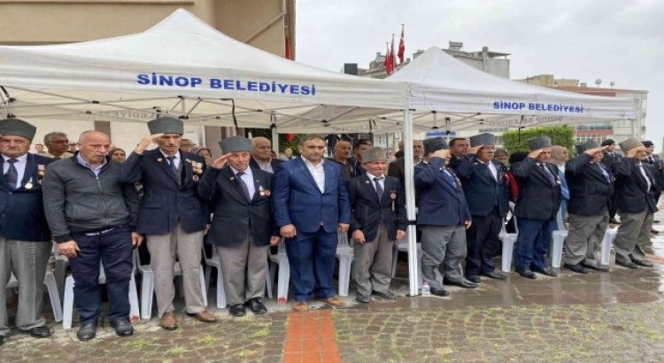 Sinopta Gaziler Günü kutlandı