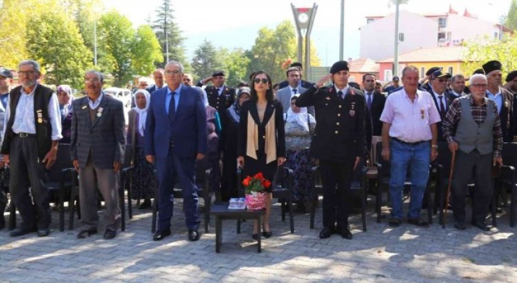 Çamelide Gaziler Günü törenle kutlandı