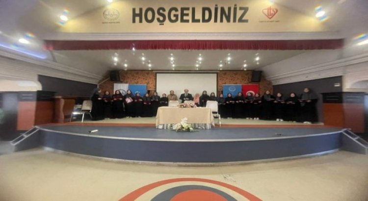 26 öğrenciye hafızlık belgeleri verildi