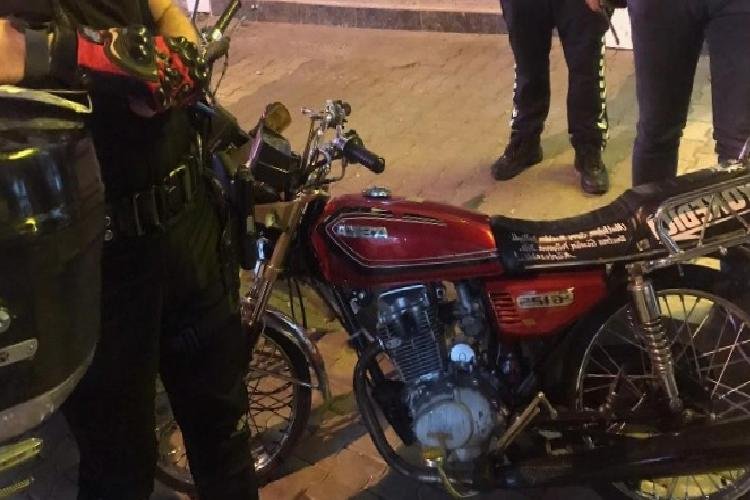 Adıyaman’da çalıntı motorsikletle kaçışa gözaltı!