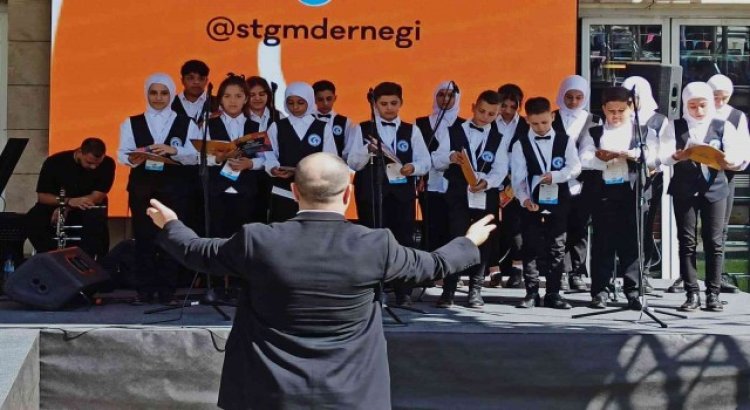 Al Farah Çocuk Korosu Sivil Sesler Festivalinde