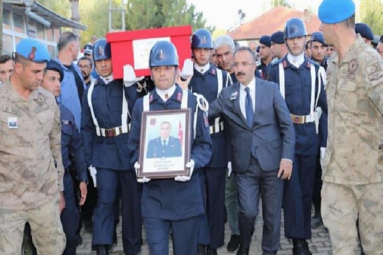 Kazaya müdahale sırasında şehit düştü! Kayseri’de toprağa verildi