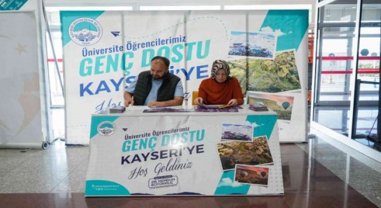 Büyükşehir 10 bin üniversiteliye hoş geldiniz dedi