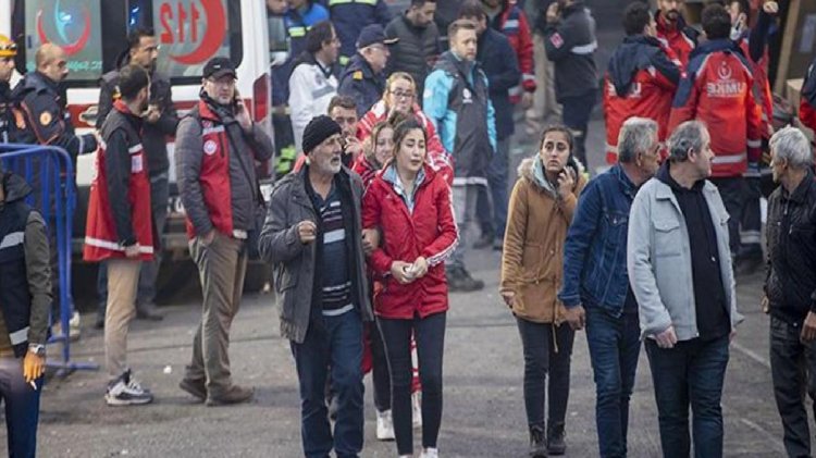 Madendeki patlamayla ilgili yapılan sosyal medya paylaşımları sonrası Emniyet harekete geçti! 12 isim tespit edildi