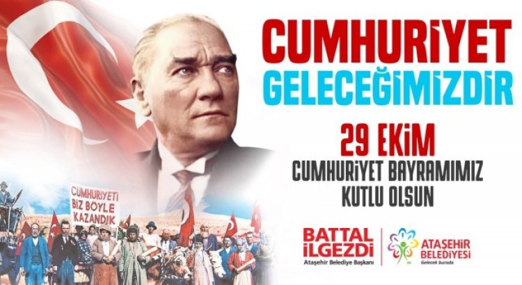 Cumhuriyetin 99. yaşı Ataşehirde Haluk Levent konseri ve fener alayı ile kutlanacak