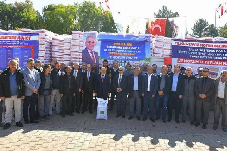 Kayseri’den tarıma 226 milyon liralık yatırım