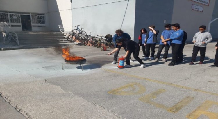 Yalova İtfaiyesinin yangın eğitimleri devam ediyor