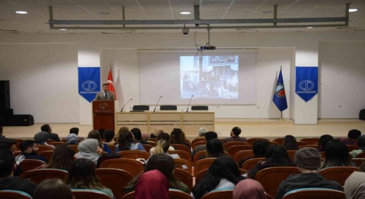 Eğitim Fakültesinde “Cumhuriyet Bayramı konferansı