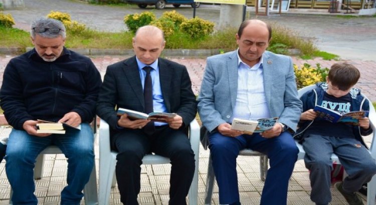 Başkan Demirtaş kitap okuma etkinliğine destek verdi