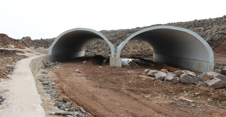 Büyükşehir’den Curcup Deresine Çelik Köprü