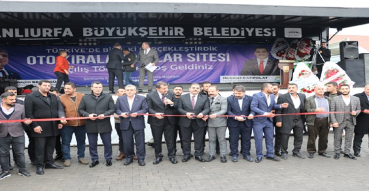 Şanlıurfa’da rent A carlar sitesi açıldı