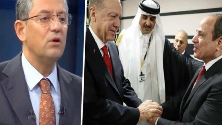 CHP’den Cumhurbaşkanı Erdoğan ile Sisi’nin tokalaştığı fotoğrafa birinci yorum