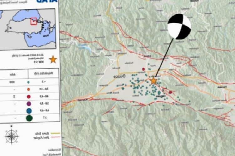 Düzce sarsıntısının ön raporu yayımlandı