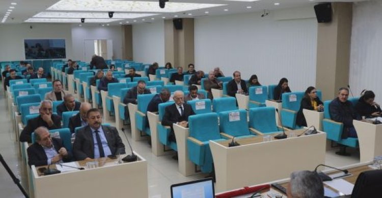 Büyükşehir meclisinde Aralık birleşimi yapıldı