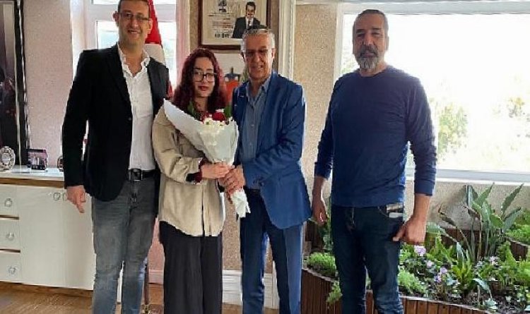 Kemer Belediye Lideri Necati Topaloğlu’na manalı ziyaret