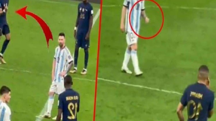 Dünya Kupası finalinde neler oluyor! Messi’nin kendisine yaptığı harekete Mbappe bu türlü karşılık verdi