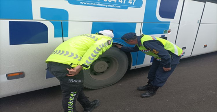 Şanlıurfa’da 7 araç trafikten men edildi