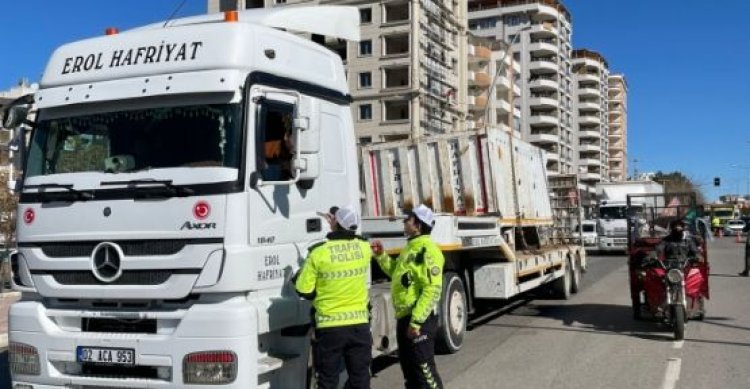 Şanlıurfa’da 7 bin 293 sürücüye cezai işlem uygulandı