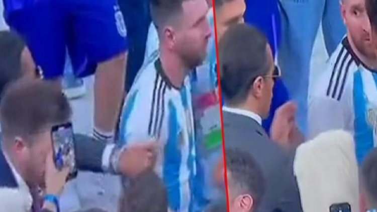 Neler yaptı neler! Dünya Kupası zaferinin sarhoşluğunu yaşayan Messi’yi Nusret çıldırttı