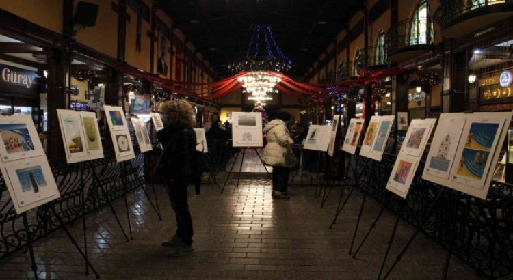 12. Uluslararası Eskişehir Karikatür Festivalinde ‘göç konusuna dikkat çekildi