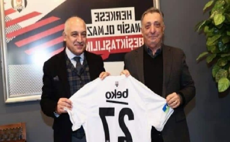 Mehmet Büyükekşi, Beşiktaş’ı ziyaret etti